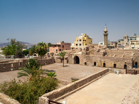 Aqaba Fortress, aka Mamluk Castle, Jordan, Middle East