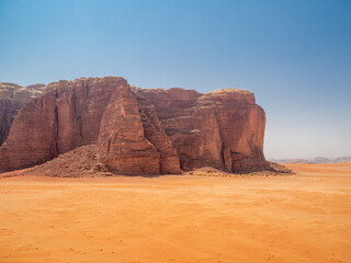 Wadi Rum desert, aka Valley of the Moon, Jordan, Middle East