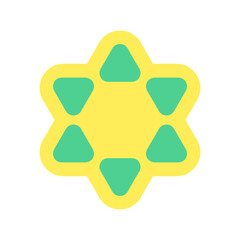Modern Geometric Sticker