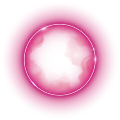 Futuristic Neon Circle