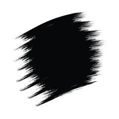 Grunge Abstract Brush Strokes: Creative Design Elements for Text Copy Space, Graphic Design, and Artistic Expression