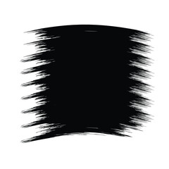 Grunge Abstract Brush Strokes: Creative Design Elements for Text Copy Space, Graphic Design, and Artistic Expression