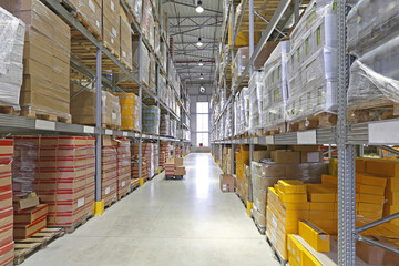 Full Capacity Fulfilment Warehouse