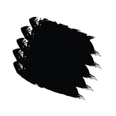 Grunge Abstract Brush Strokes: Creative Design Elements for Text Copy Space, Graphic Design, and Artistic Expression