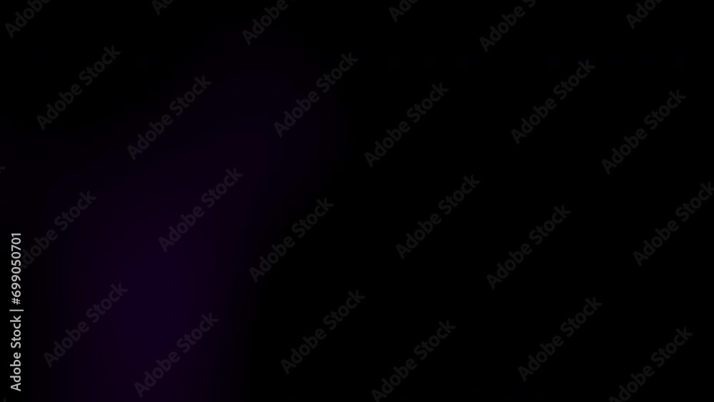 Wall mural 4k abstract de-focused purple light leak gradient background loop for overlay on your project. conce