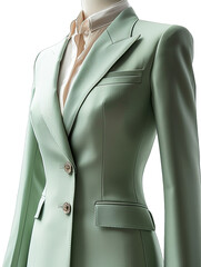 Light Green Women_s Clothing Casual, Suit Jacket Suit and Tuxedo On Transparent Background