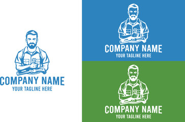 Mechanics logo, auto logo