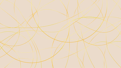 Luxury banner presentation gold ring background, abstract white gray colors with gold circle pattern texture business background.