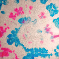 Tie Dye Spiral Art. Spiral Dyed Background. Pink Swirl Background. Round Dyed Print. Tie Dye Round Swirl. Spiral White Tie Dye. Red Seamless Print. Brush Vector Tie Die. Abstract Fabric Texture.
