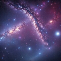 Beauty of deep space. Billions of galaxies in the universe Cosmic art background. Stars of a planet and galaxy in a free space