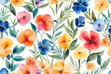 pattern with tulips