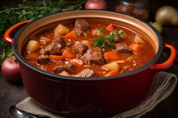 stew in a pot