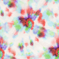 Tie Dye Seamless Swirl. Spiral Rainbow Batik. Seamless Tie Dye. Pink Tie Dye. Pink Color Swirl Pattern. Swirl Tie Dye. Psychedelic Vector Watercolor. 1960 Bright Tye Die. Grunge Tiedye Pattern.