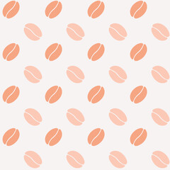 seamless texture with beans