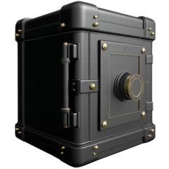 Foto op Canvas Antique safe box, 3d design. Suitable for financial and design elements © Kevyn
