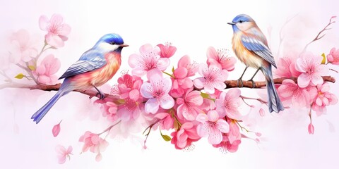 loving bird background