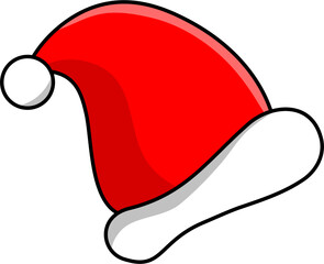 Funny and cute small Santa's hat for Christmas