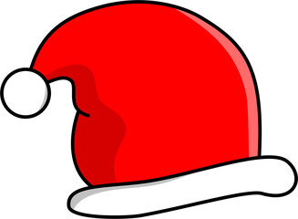 Funny and cute small Santa's hat for Christmas