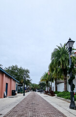 Fototapeta na wymiar Centro de San Agustin, Florida, Estados Unidos