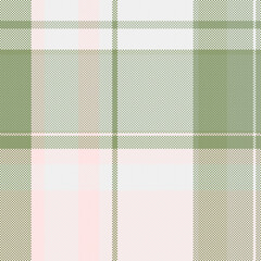Check tartan plaid of texture vector background with a fabric seamless textile pattern.