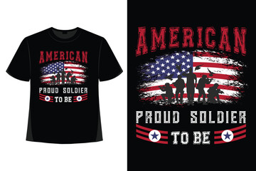 Fototapeta premium Veteran T Shirt Design, Veteran Day T-shirt Designs, Typography T Shirt, Us Army Veteran Shirt,usa Grunge Flag, American Army, Usa Soldire T Shirt Design, American Army T-shirt, Usa Veteran,