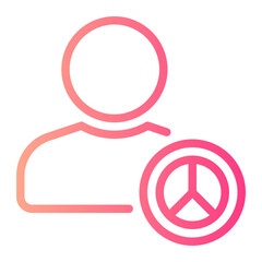 user gradient icon