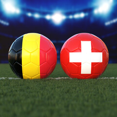Belgium vs. Switzerland Soccer Match