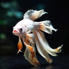 goldfish in aquarium generated Ai