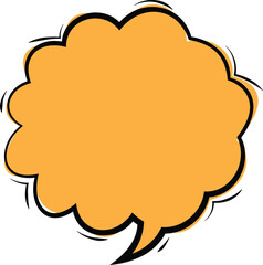 Comic-style chat box