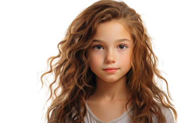 Innocent Girl's Smile On Transparent PNG