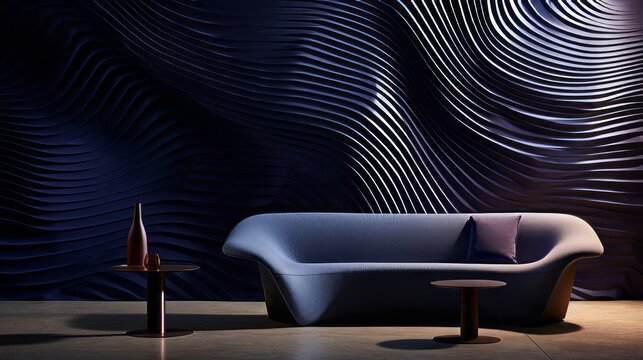 A mesmerizing Moire pattern that captivates the eye