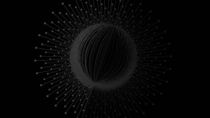Abstract Background Design Abstraction Abstract Particles black