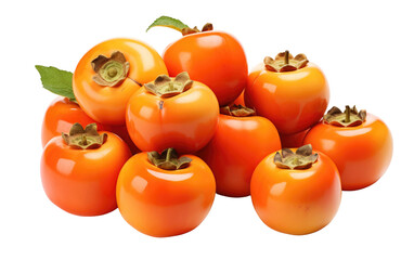 Kashmiri Persimmons On Transparent Background