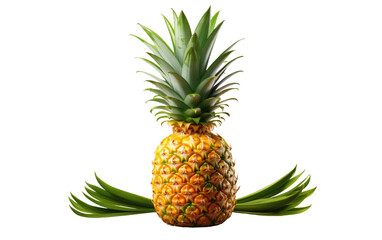 Pineapple Royal Treat On Transparent Background