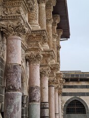 Columns of the Grand Mosque in Diyarbakir