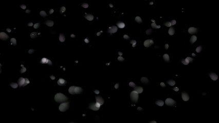 particles in slow motion