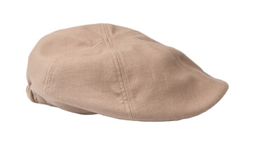 Ascot cap isolated on a white background.