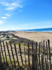Obraz premium Plage sauvage du pays basque
