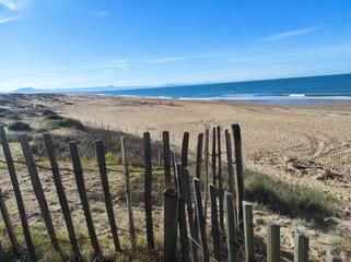 Obraz premium Plage sauvage du pays basque
