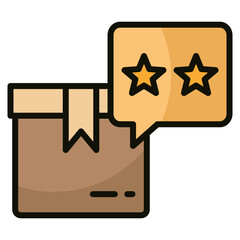 Product Star Rating Icon Element For Design