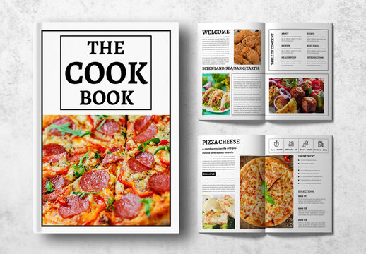 Cook Book Design Template