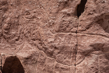 Atacama Desert Rock Carving, Chile