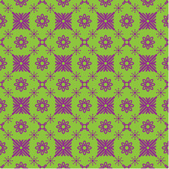 seamless pattern with flowers