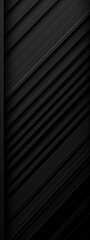 Obraz premium Black stripes abstract technology geometric background. Elegant minimalist design. Futuristic template. Abstract wallpaper with dark elements. Design for poster, brochure, presentation. 