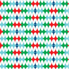 seamless pattern with ribbons
