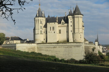 Fototapeta na wymiar Schloss Saumur, Loiretal