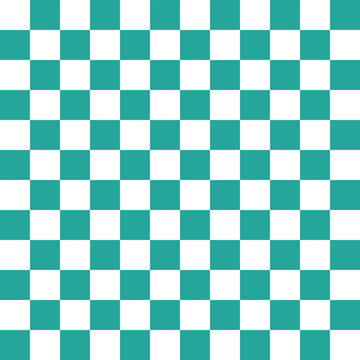 Green Checker Pattern. Checker Pattern Vector. Checker Pattern. Decorative Elements, Floor Tiles, Wall Tiles, Bathroom Tiles, Swimming Pool Tiles.