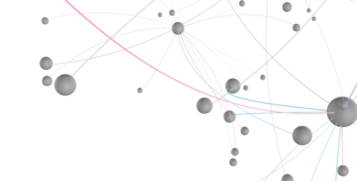 Abstract futuristic - technology with polygonal shapes on dark blue background.