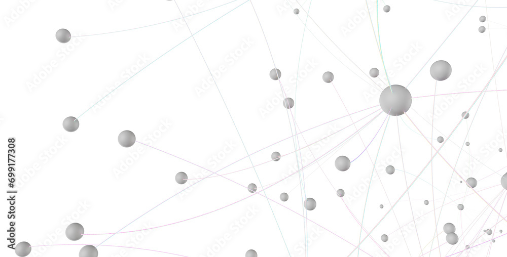 Poster abstract futuristic - technology with polygonal shapes on dark blue background.