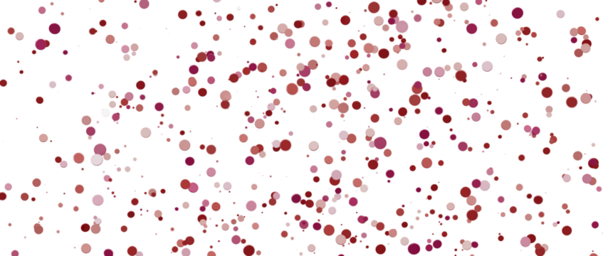 confetti png. red confetti falls from the sky. Glittering confetti on a transparent background. Holiday